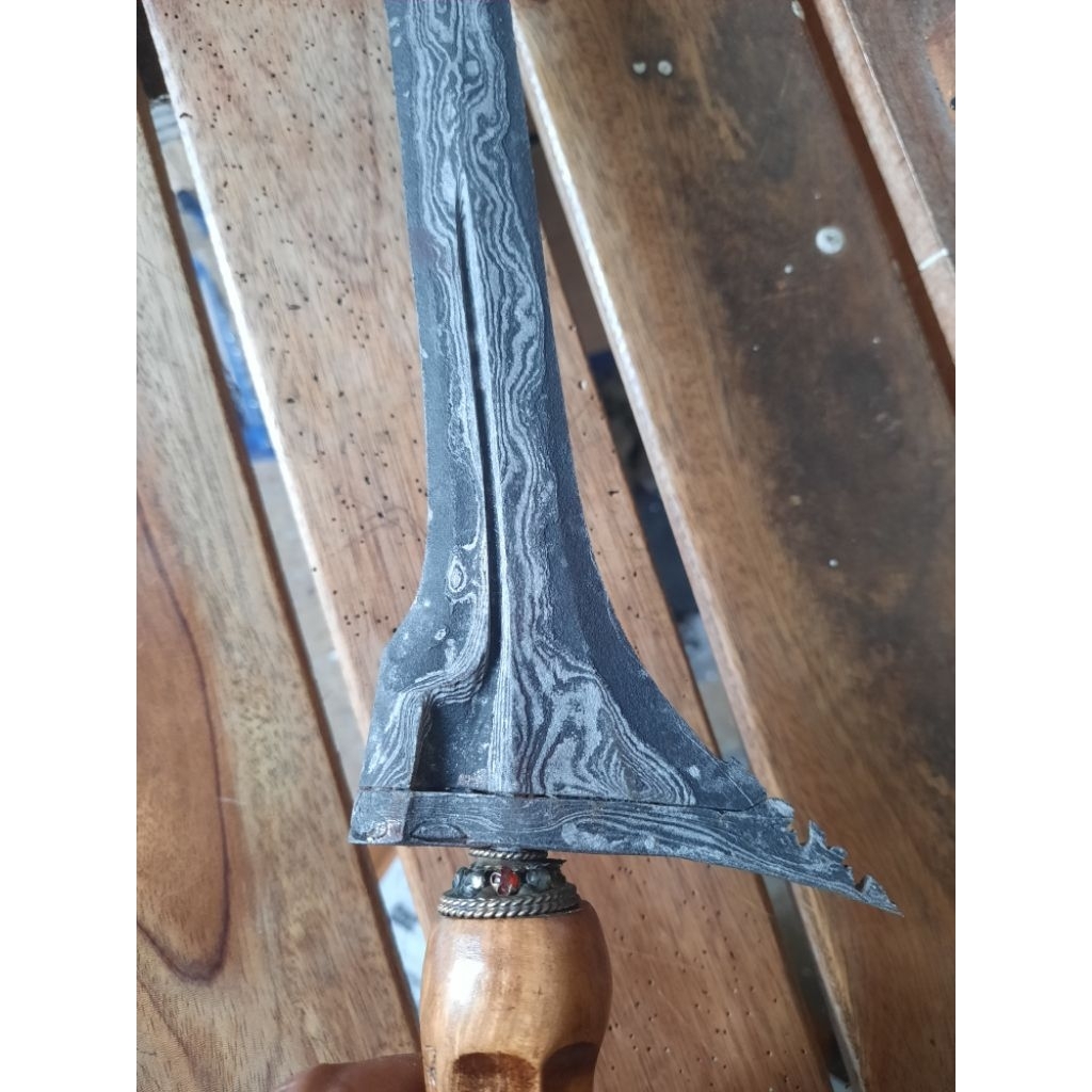 Jalak Sumelang Gandring Pamor Wos Wutah Era Buatan PB 9 Sepuh Bagus