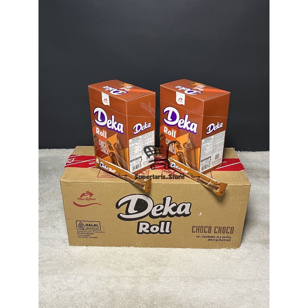 Deka Roll Chocho Wafer 1 kardus