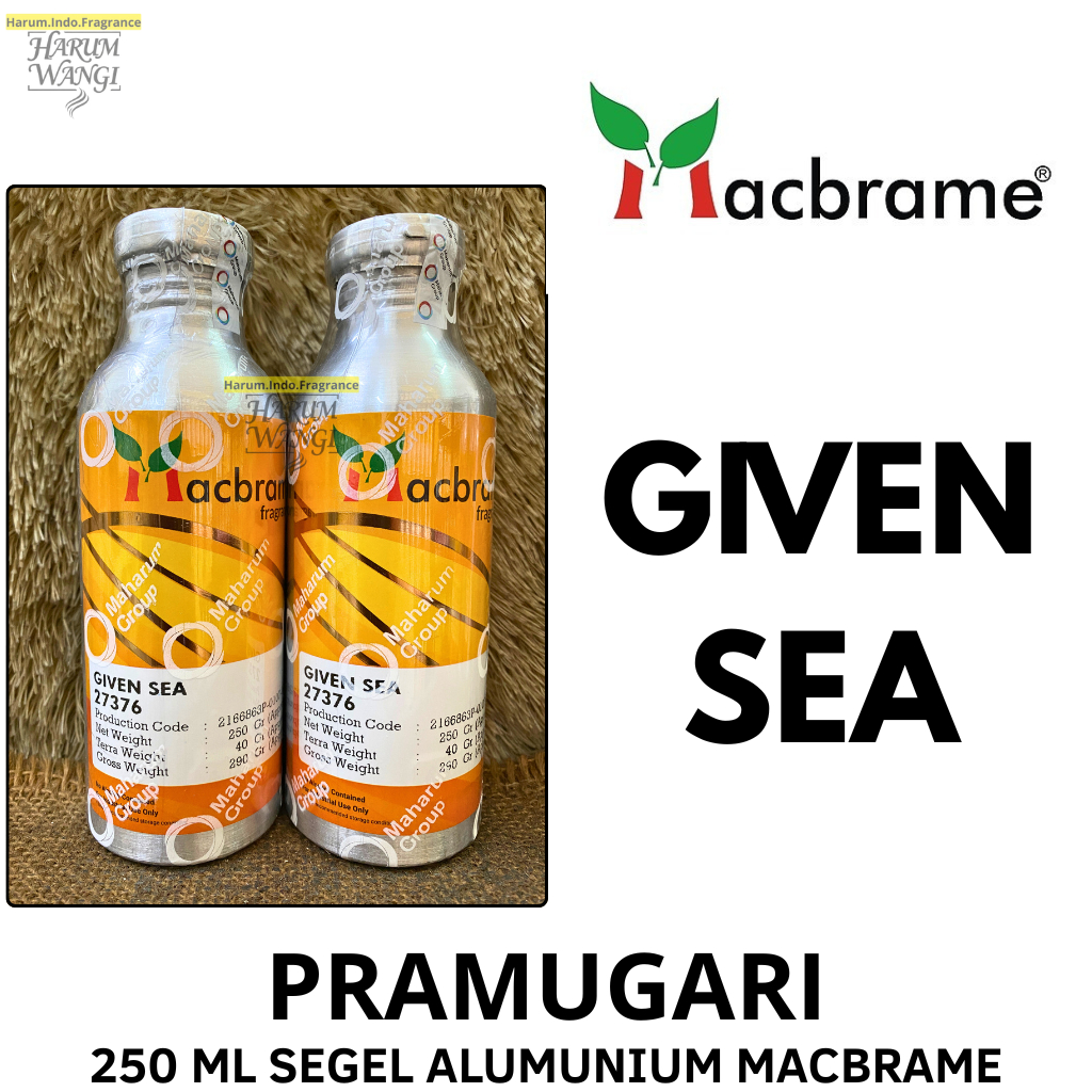 Bibit Parfum GIVEN SEA  (250 ML SEGEL Alumunium) MACBRAME