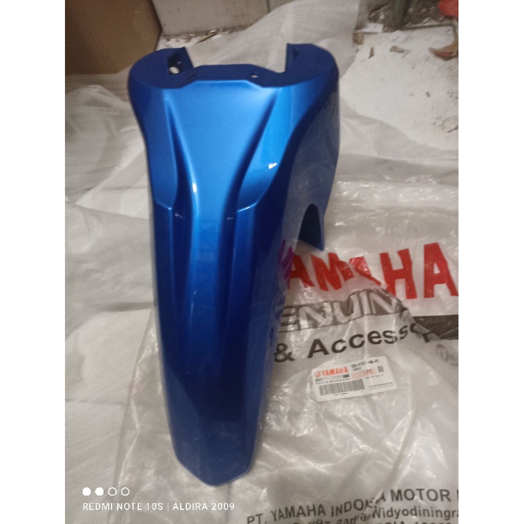 Spakbor depan Vega Force 1FD Biru Original Yamaha