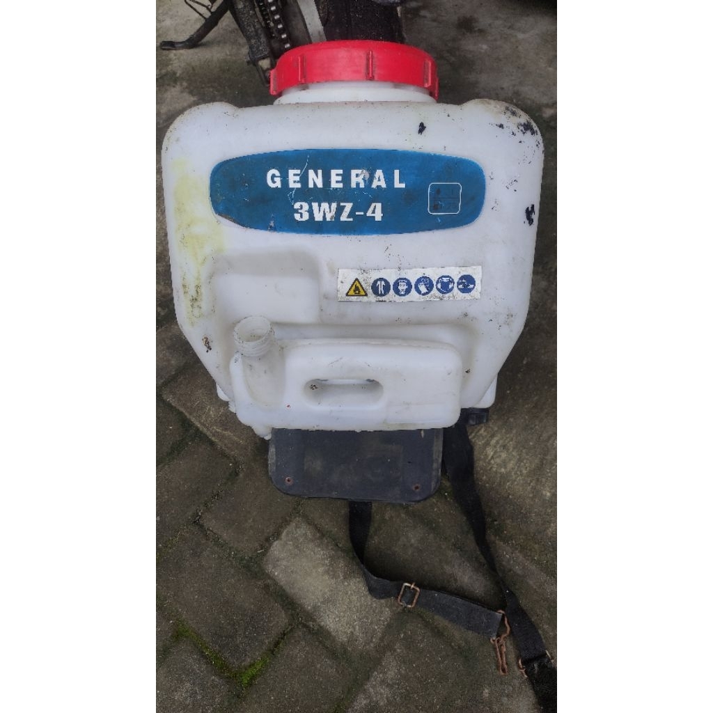 tangki air mesin semprot 2 tak + tangki bensin +tali gendong+busa