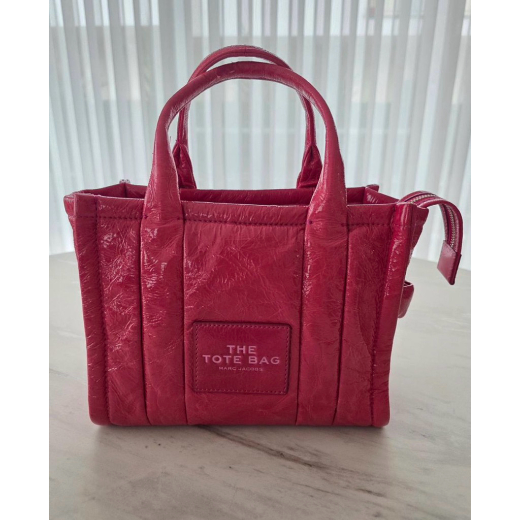 Marc jacobs the tote bag crinkle orijinal second