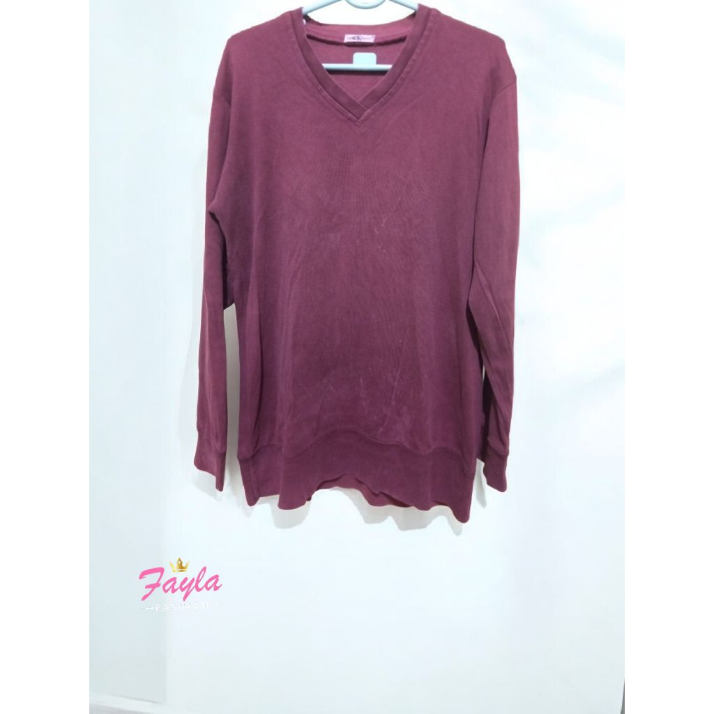 Atasan Wanita Warna Maroon