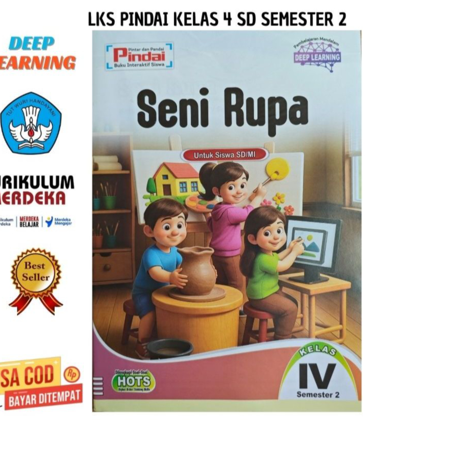 LKS Pindai Kelas 4 Semester 2 Seni Rupa Merdeka