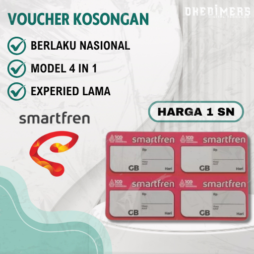Smartfren Voucher Kosongan Nasional Untuk Inject