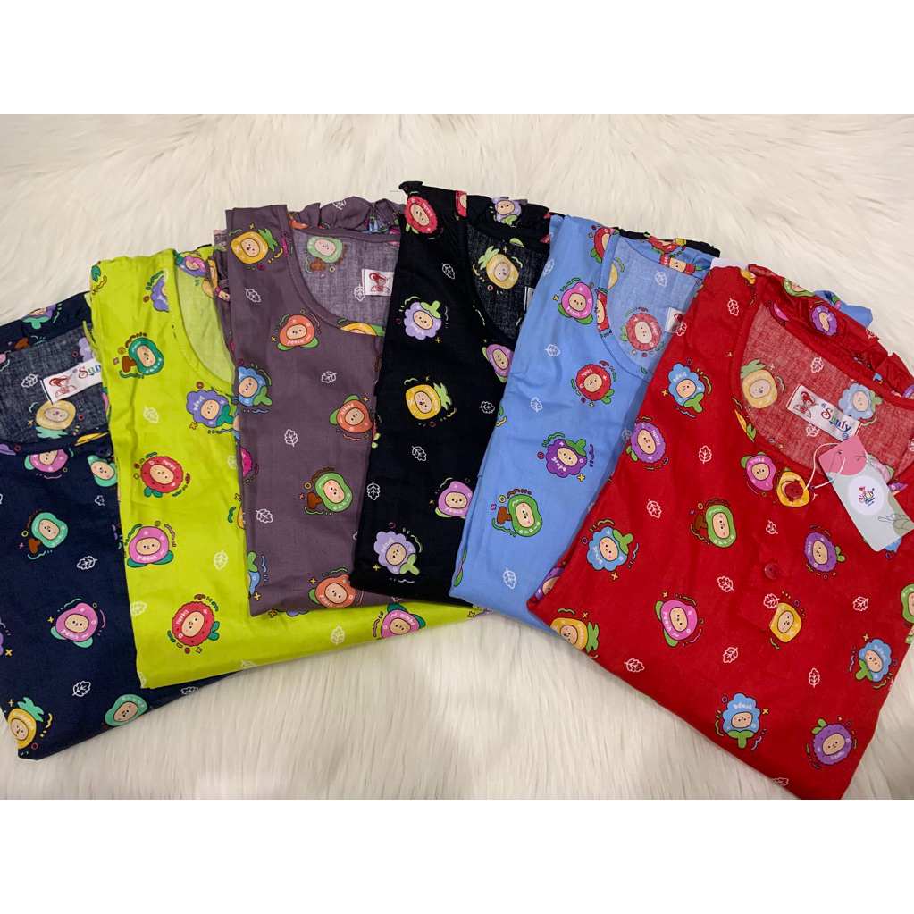 Sunly UK.14,16 (K)cln.panjang baju lengan pendek Sunly