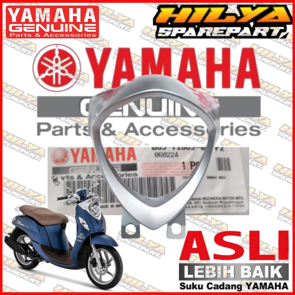 COVER, HEADLIGHTP 1YD-H4144-00-P0 BATOK LAMPU DEPAN FINO GRANDE 125 ORIGINAL YAMAHA