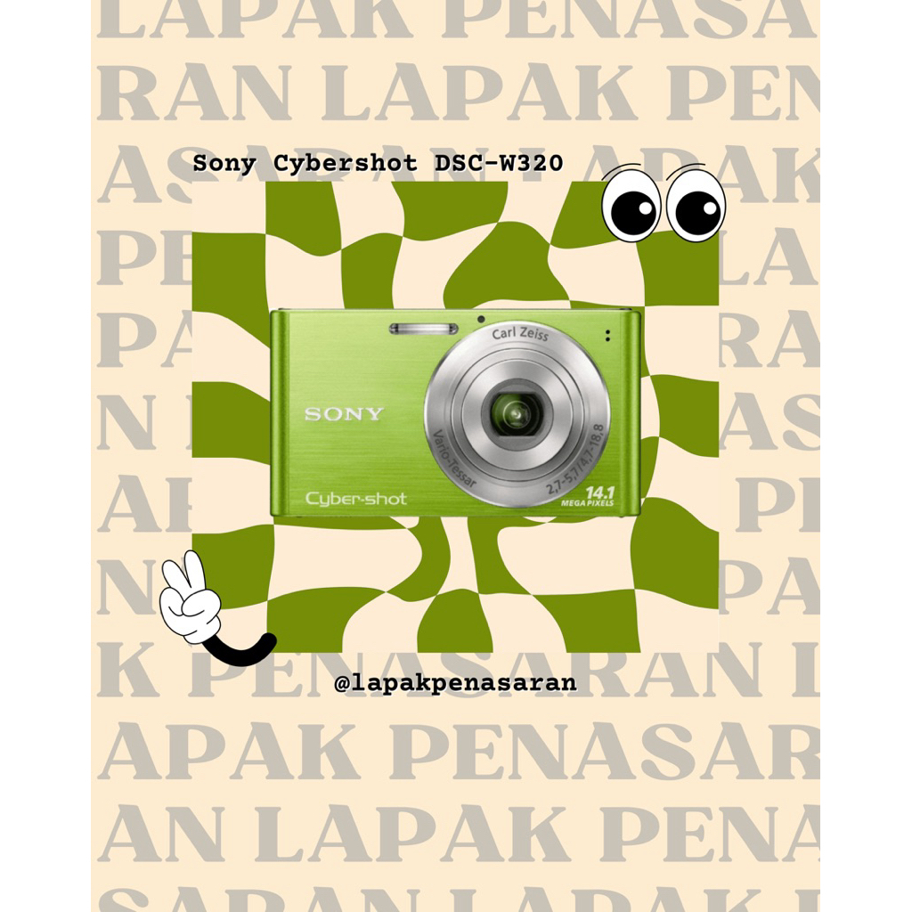 Digicam Sony Cybershot DSC-W320 Kamera Camera