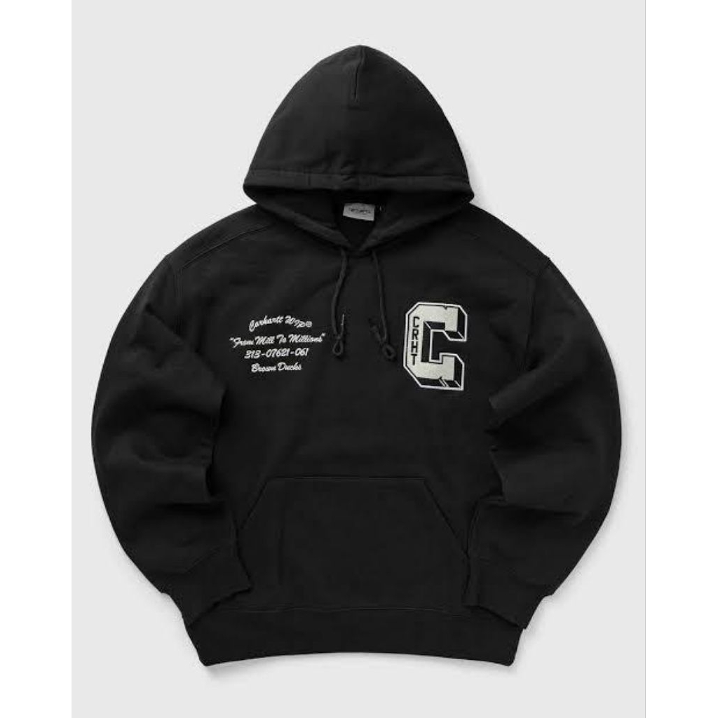 carhartt brown ducks hoodie