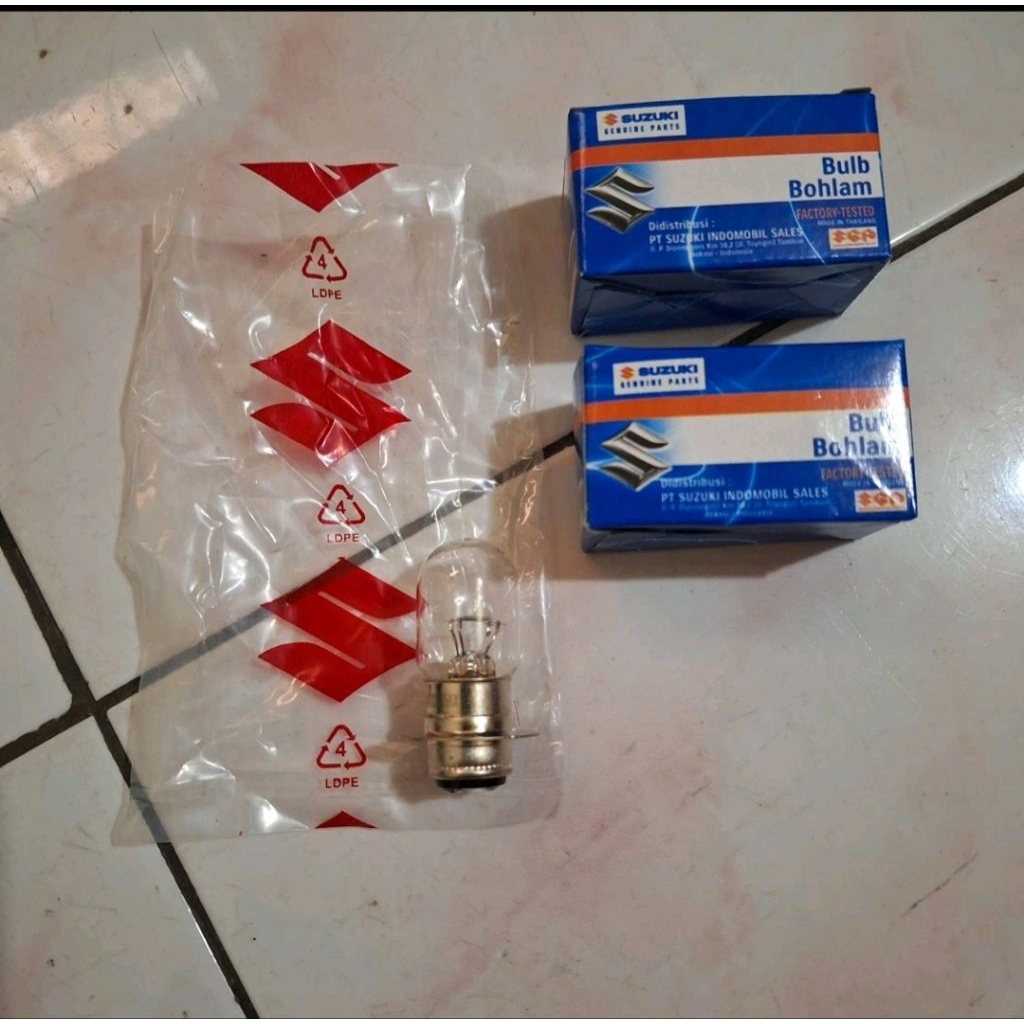 bola lampu bohlam suzuki smash shogun 110 shogun 125 axelo titan original nos