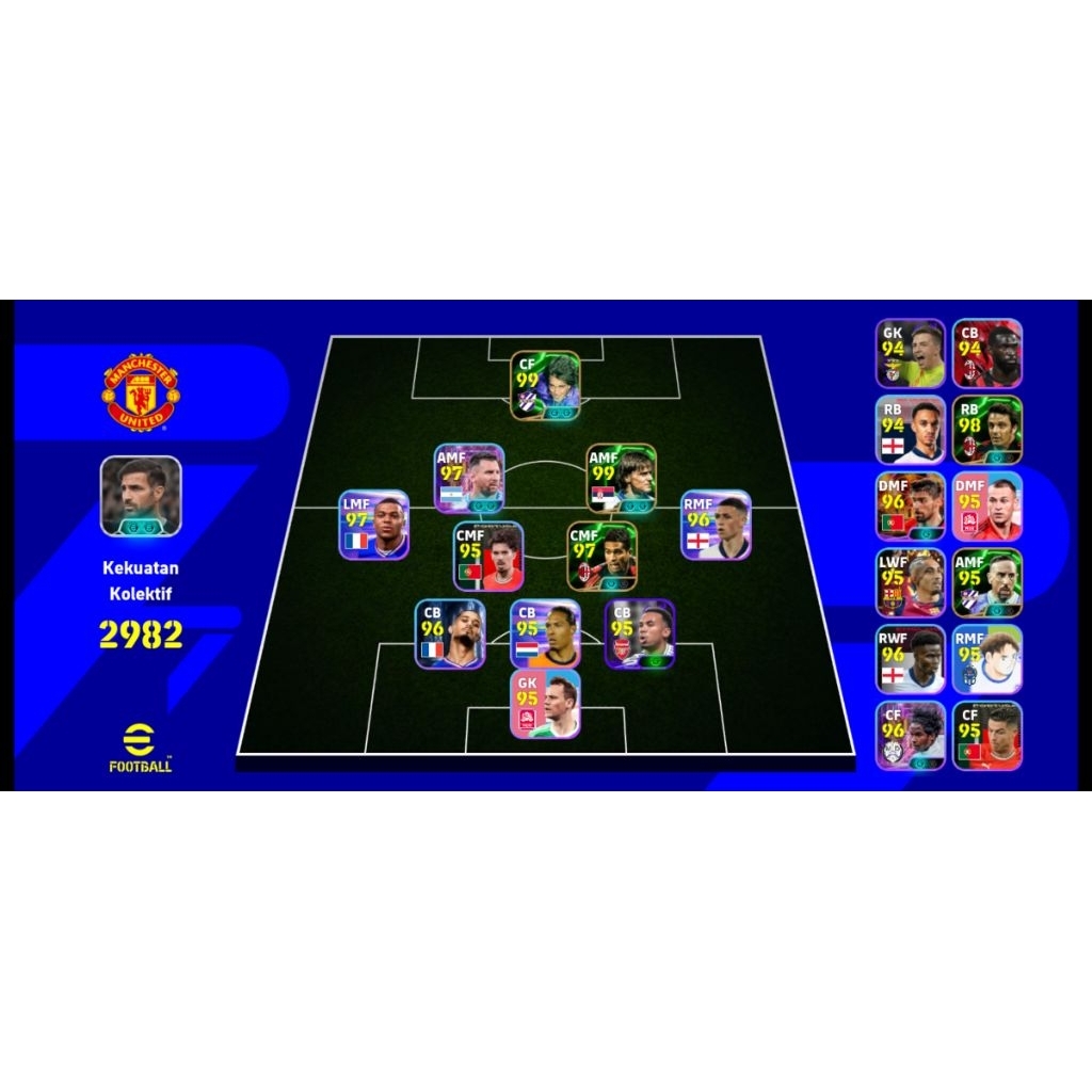 Akun eFootball GG Siap Pakai | Aman & Original | Full Akses