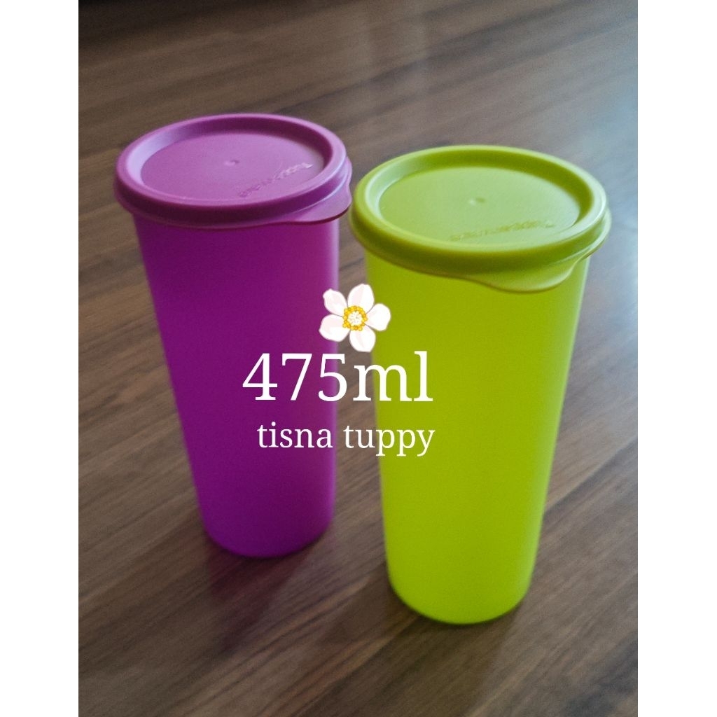 giant tumbler POLOS gelas Tupperware 475 ml harga satuan