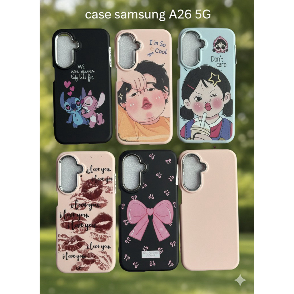 Casing Samsung A26 5g Case Premium Style & Protection - Softcase Karakter Aesthetic Terbaru