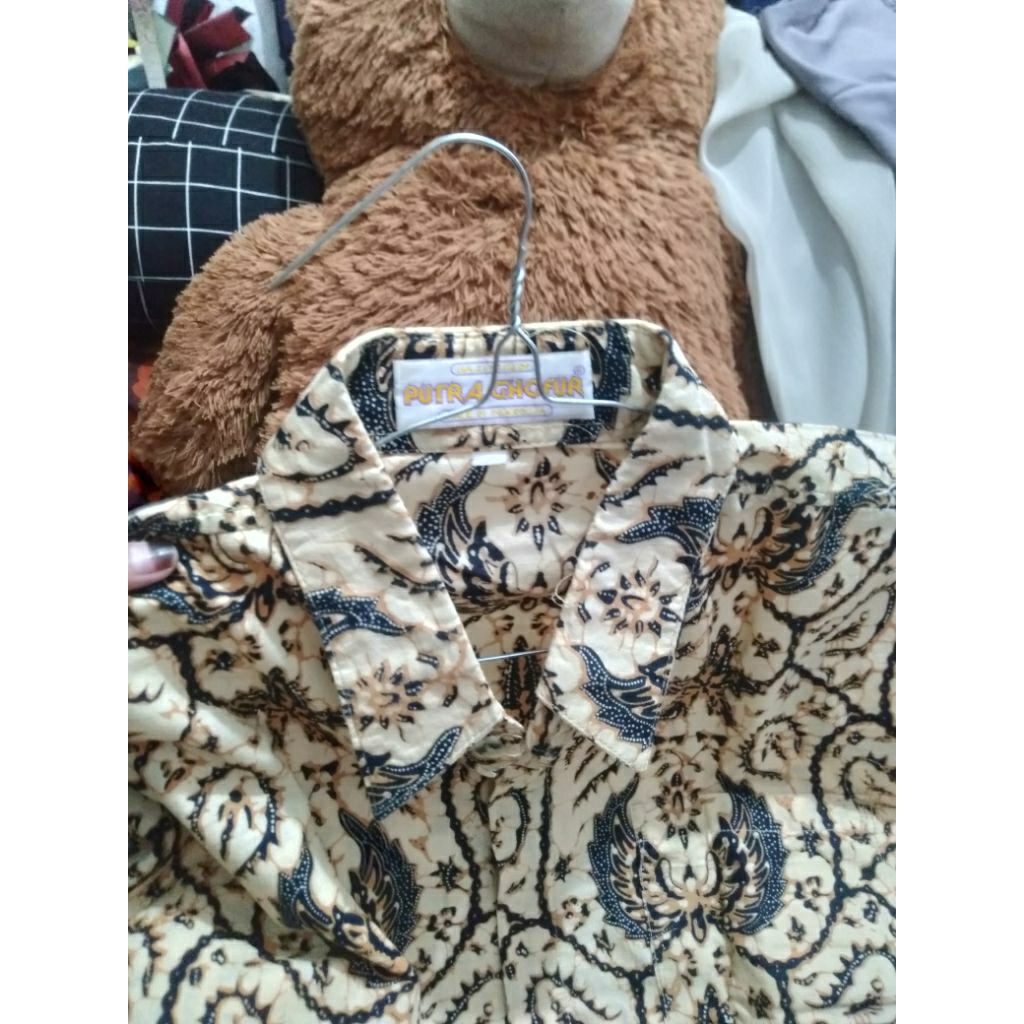 baju batik anak umur 9-10 thn
