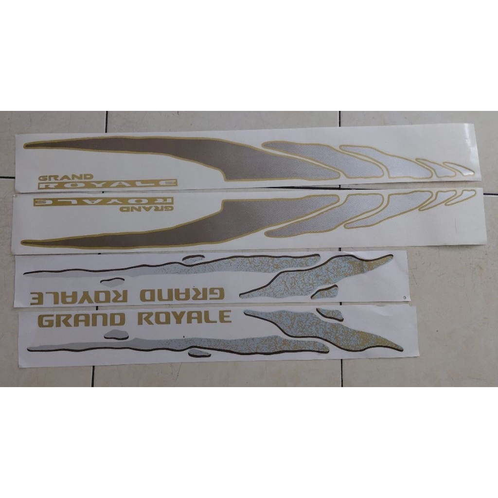 stiker stiker isuzu panther gran royale lama/ royale baru lis body panther