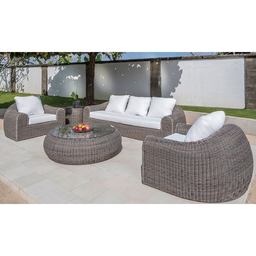 Set sofa rotan sintetis terbaik sofa rotan outdoor terbaru