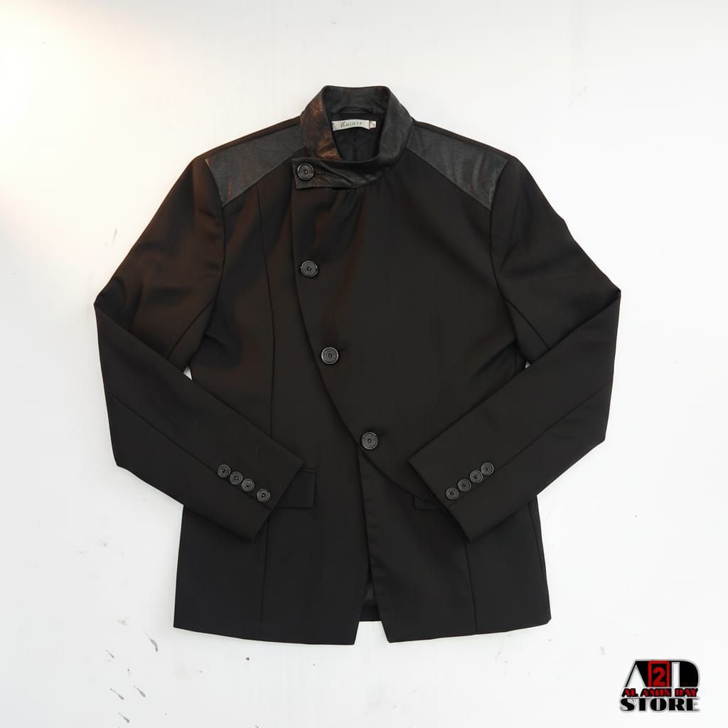 Zacard Jas Blazer Hitam Elegan Unik
