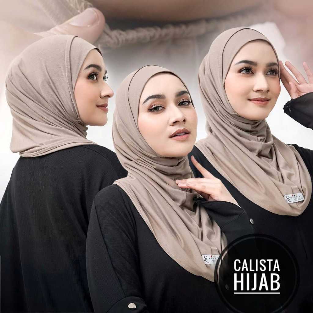 Hijab Instan Malay Sport Premium - Karet Dagu Size M