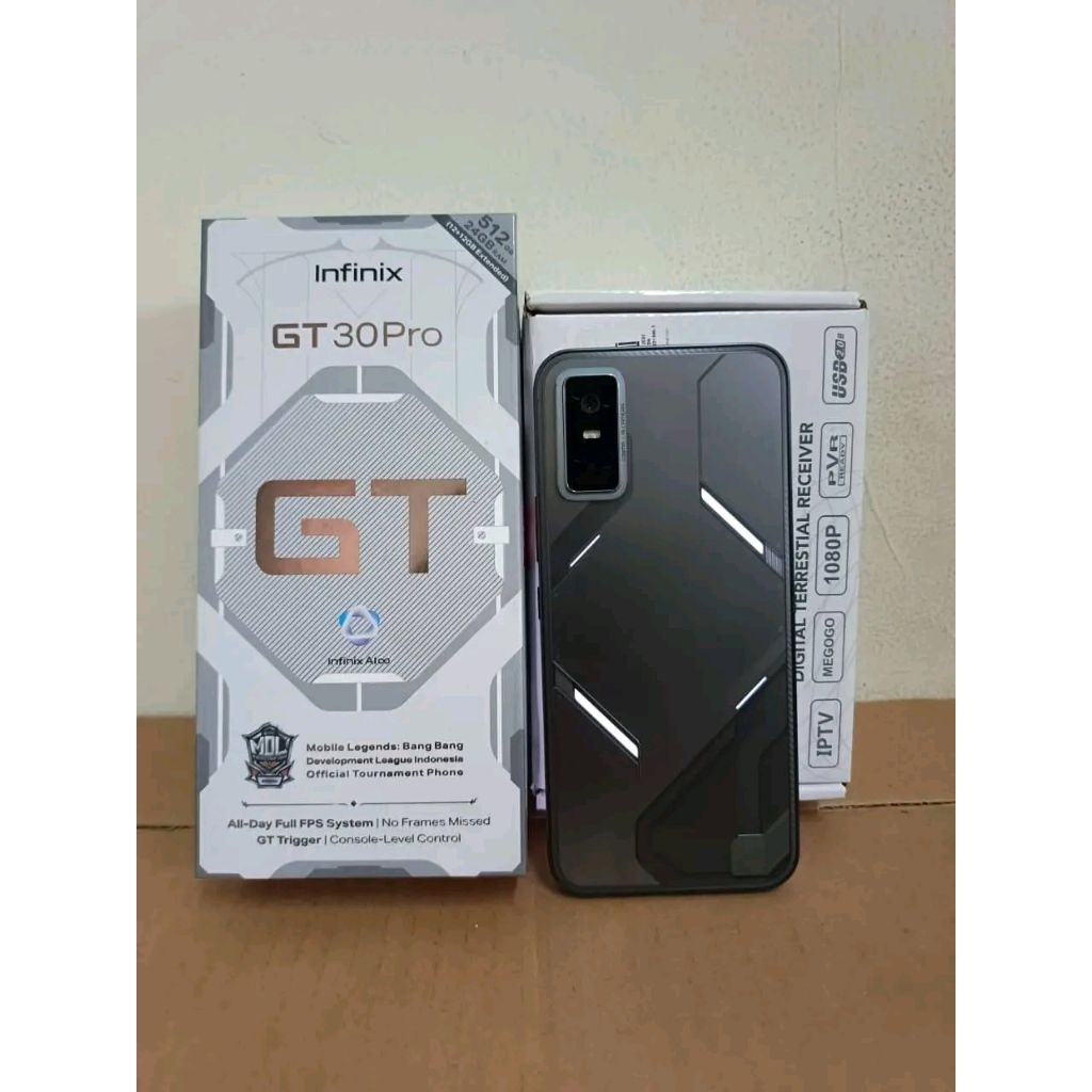 Infinix gt30 pro 5g Special edition dark flare (Varian tertinggi)Ram 24GbRom 512Chipset Dimensity 84