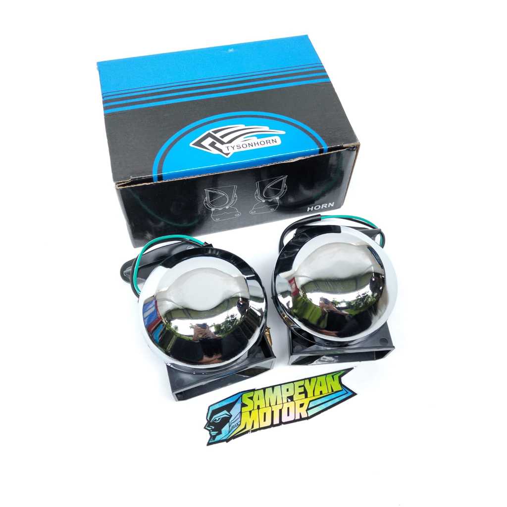 Promo Harga Murah Bisa COD Klakson Bel Motor Mobil GL 100 Cepek Bakpau Bakpo Tyson Horn isi 2 Univer