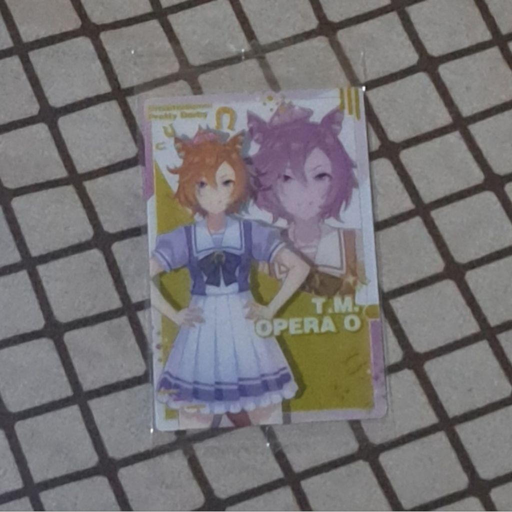 uma musume tm opera o wafercard