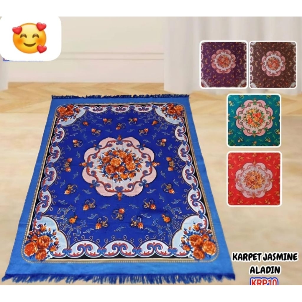 Karpet Jasmine Aladin KRP10 - Karpet Rumah 190x240 Rumbai