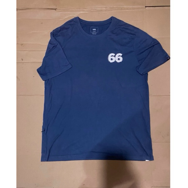 kaos vans biru dongker