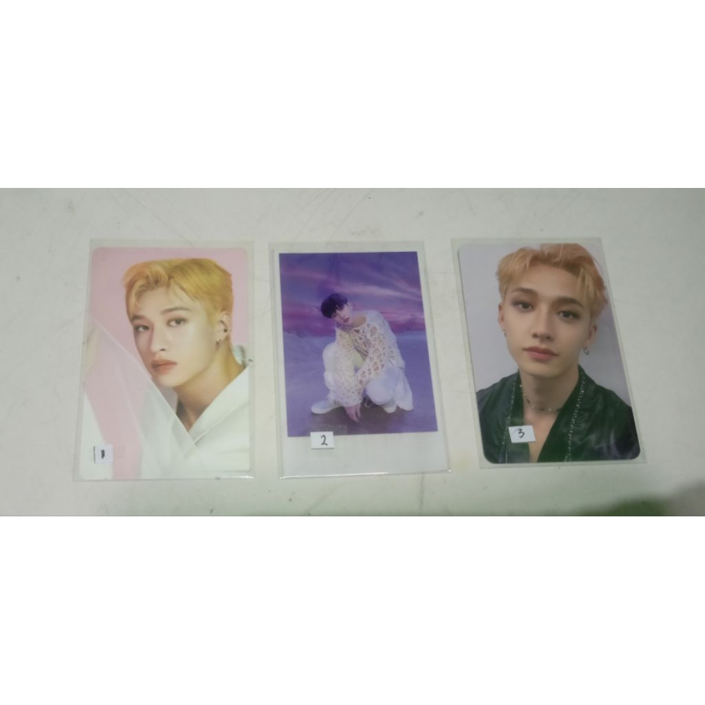 Photocard Official Bangchan Stray Kids