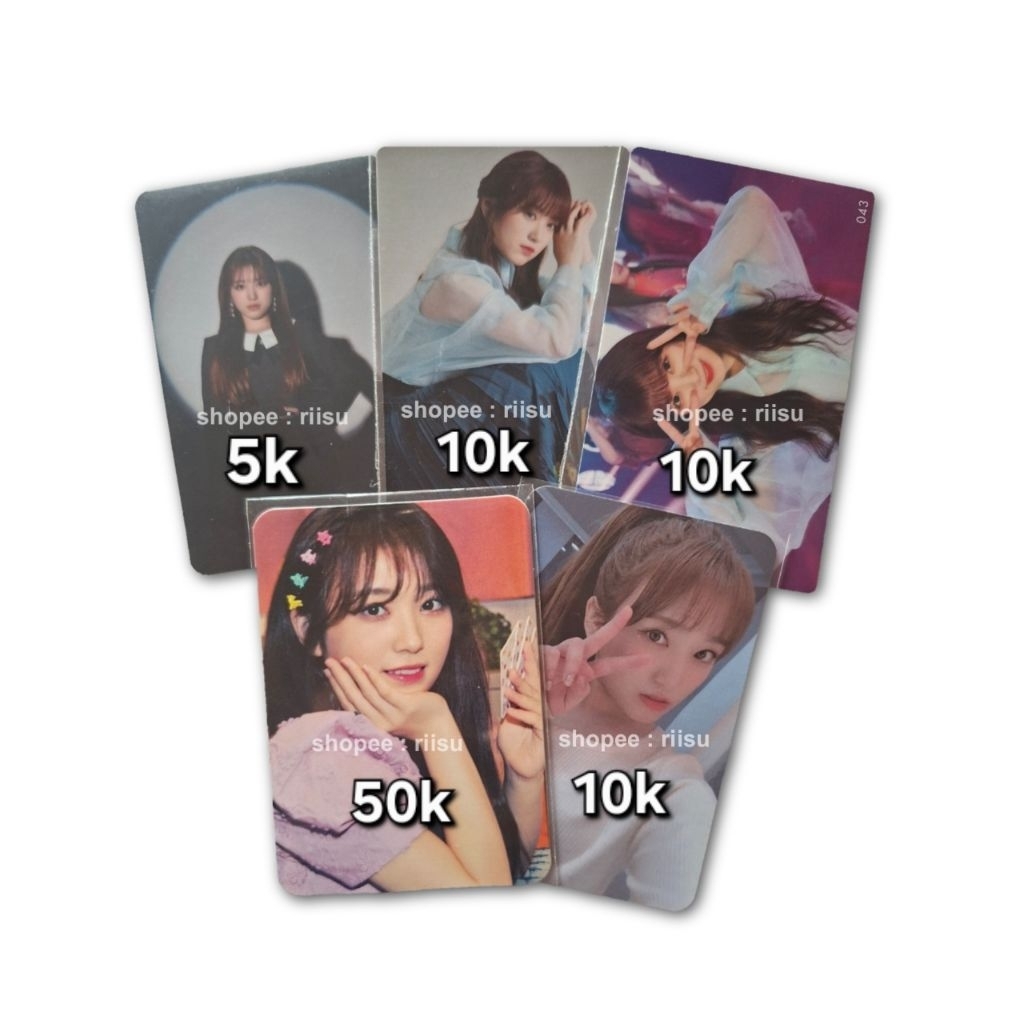 [ IZ*ONE NAKO YABUKI PHOTOCARD PC ] Merchandise Official Album One-reeler Onereeler One reeler Oneir