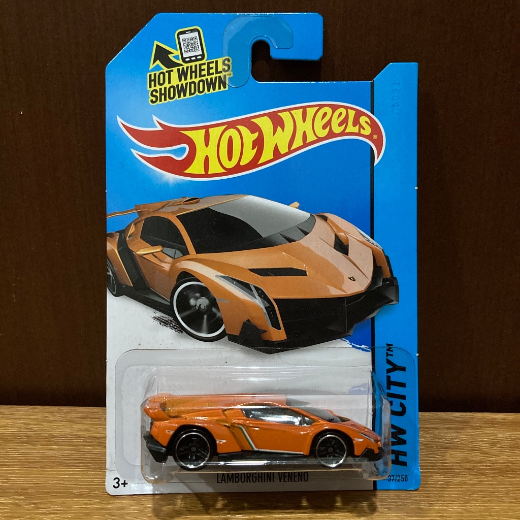 Hot Wheels Regular Lamborghini Veneno Lambo Lot 2014 Diecast HotWheels HW Orange Oranye SPEED TEAM