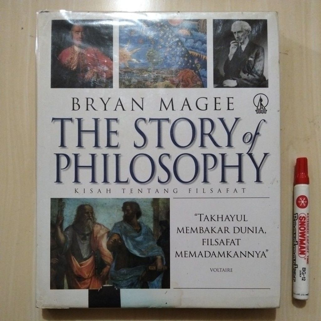 BRYAN MAGEE - THE STORY OF PHILOSOPHY - KISAH TENTANG FILSAFAT - Buku Bekas Murah Original - B7