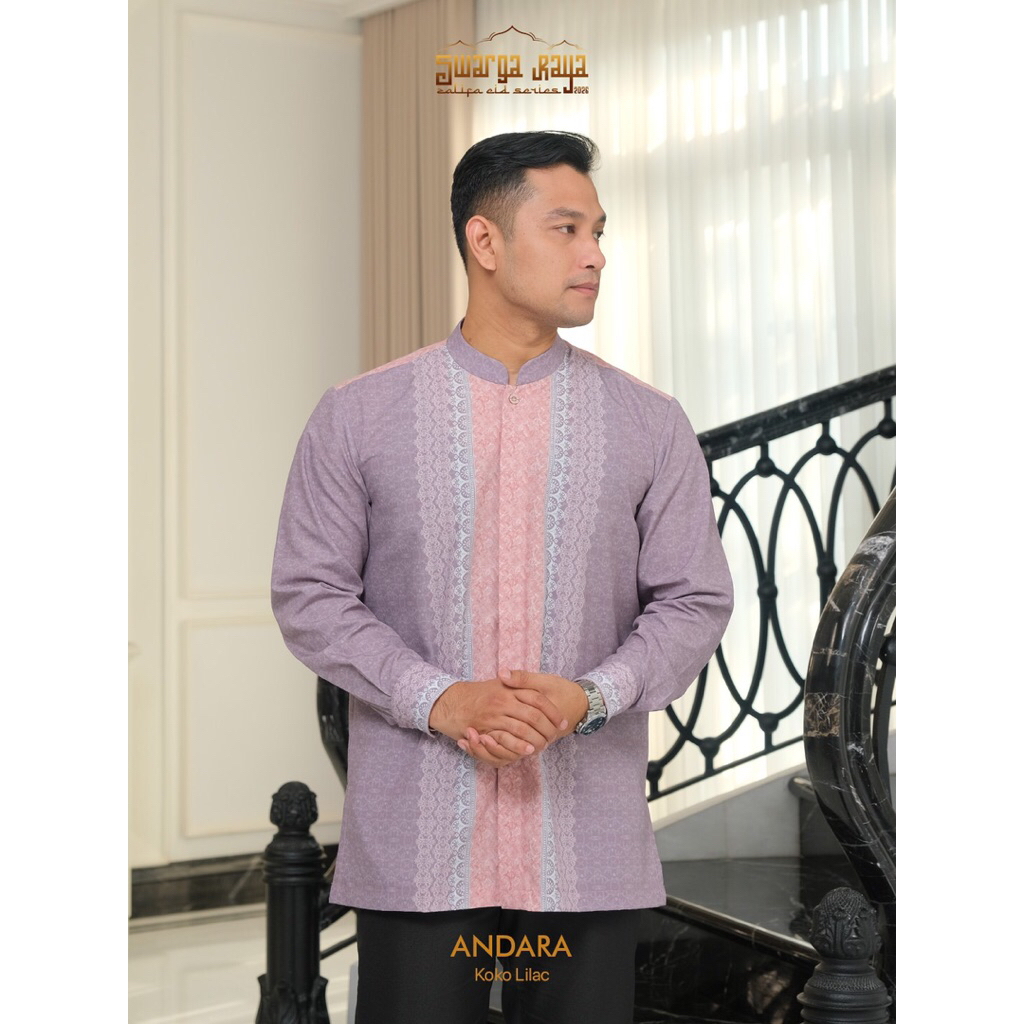 Skyshop Hijab Series Andara Koko Dewasa Lengan Panjang Terbaru By Zalifa Bahan High Cotton Premium A