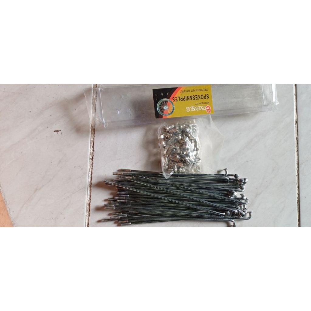 jari-jari,ruji  roda depan supra,grand,karisma,jpt,vga ring 17 10x164