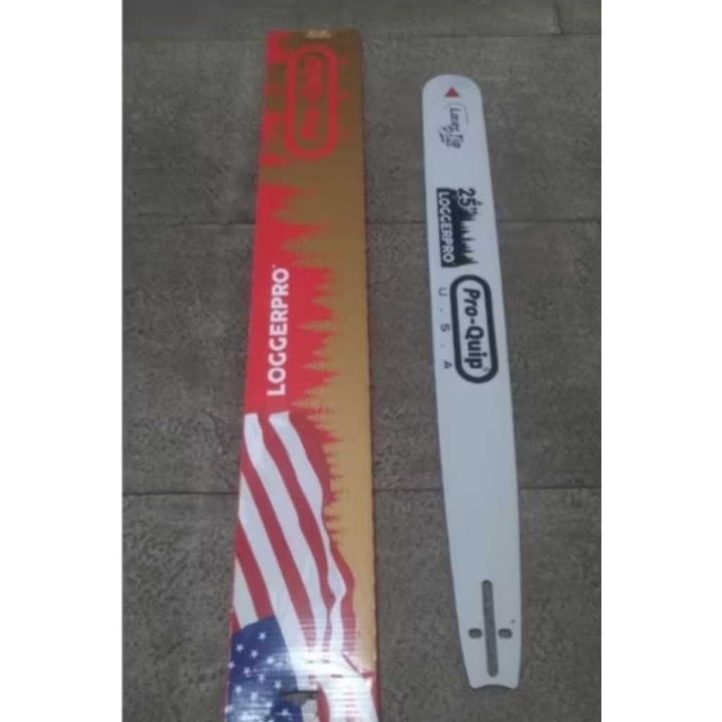 bar chainsaw 25inch laser merek pro quip/ bar senso panjang 25inch laser merek pro quip