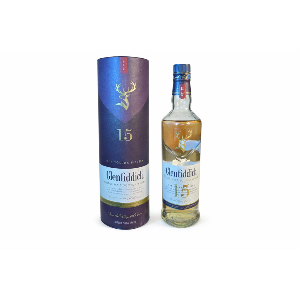 botol bekas glenfidich koleksi/pajangan unik