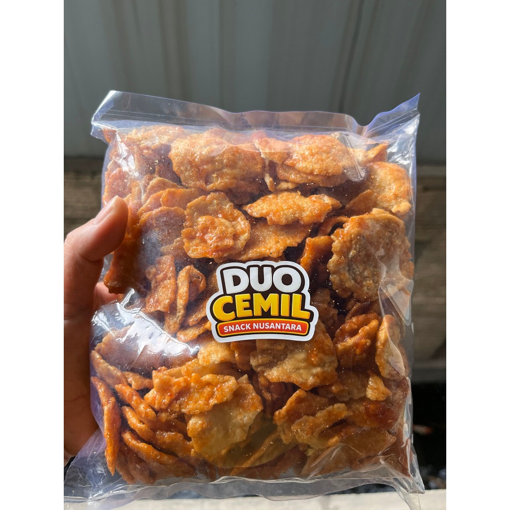 Hemat 3 Pcs Emping Melinjo Khas Banten 500gr | Bebas Pilih Rasa | Rasa Manis & Manis Pedas | Renyah 