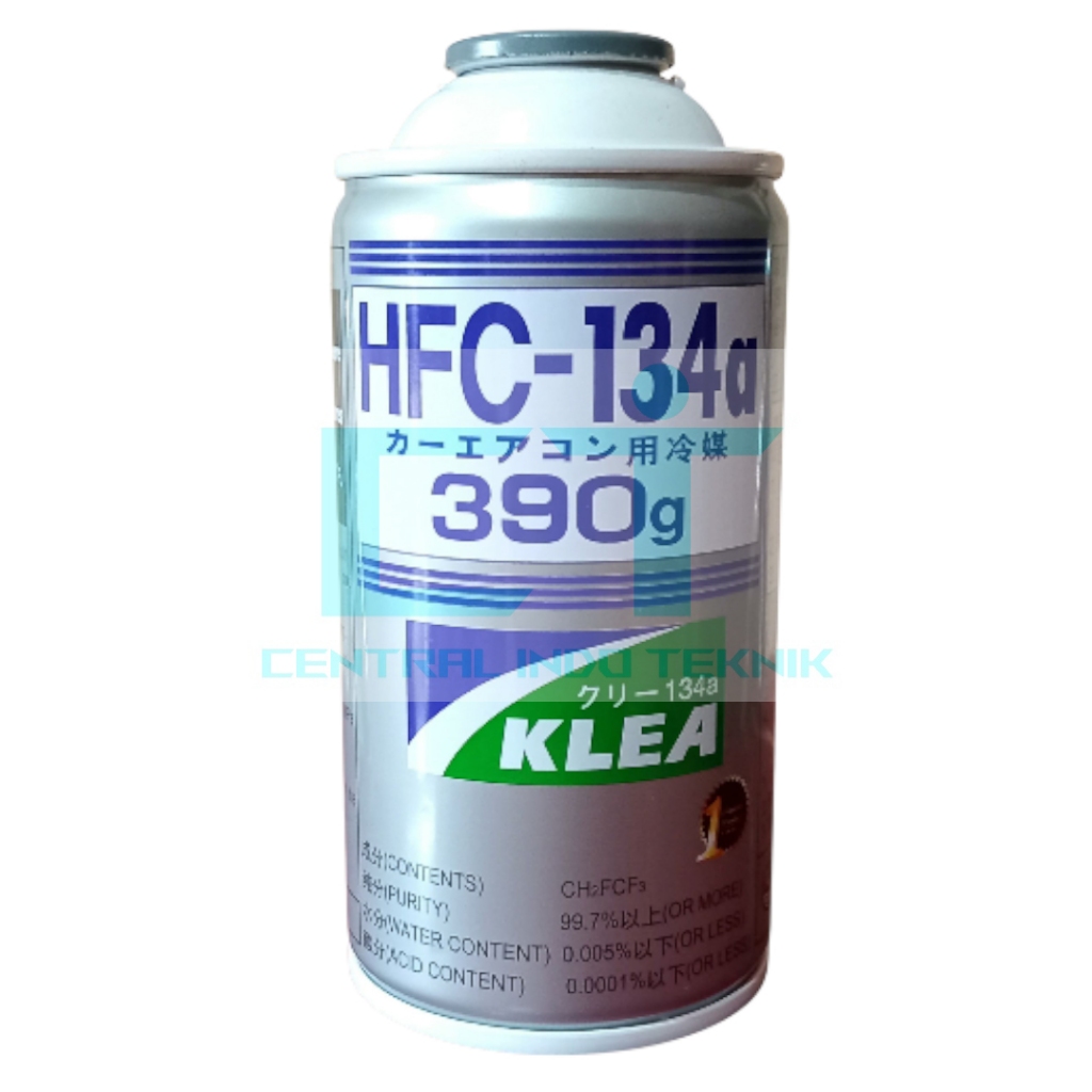 FREON KLEA R134A GOLD 390GR KALENG | REFRIGERAN KLEA R-134A | PENDINGIN AC MOBIL/KULKAS KALENG R134A