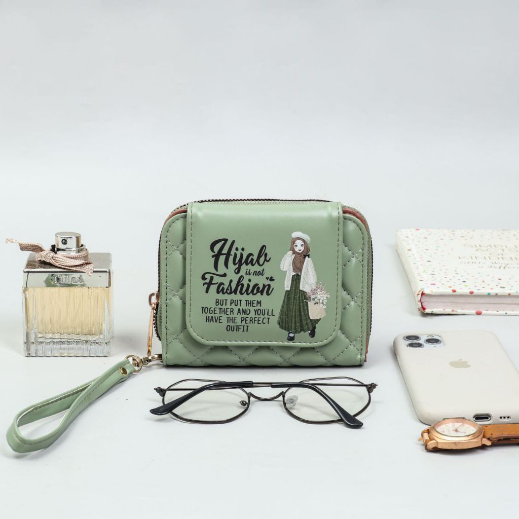 Preloved Dompet Wanita Athalia Wallet Ganci Unyu Muslimah