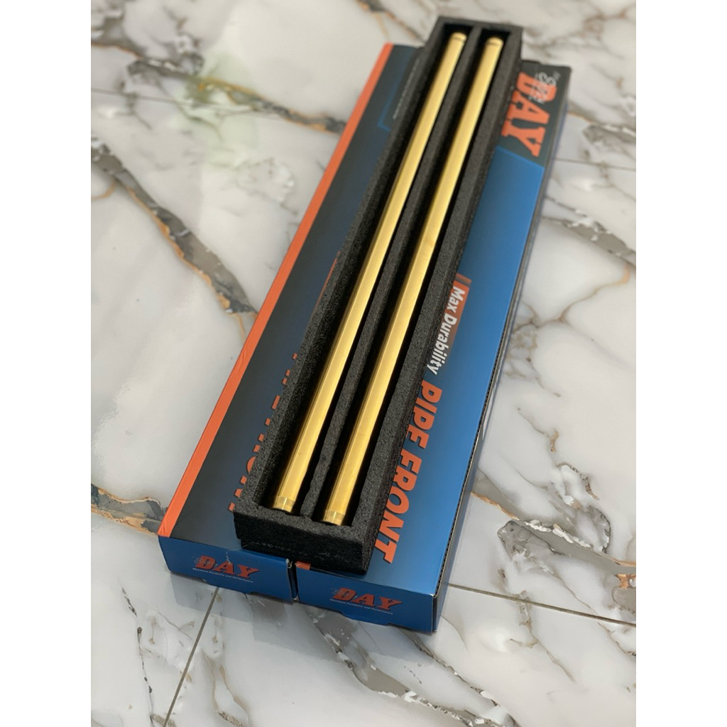 As Shock Bambu Sok Depan GOLD Emas Yamaha RXK RX King Old New 3KA 30 mm