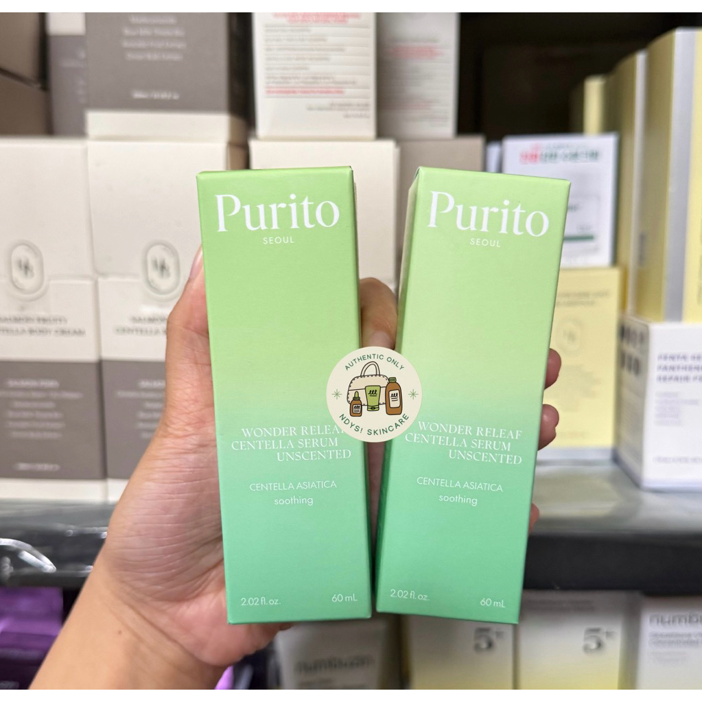 Ready New Packaging purito Centella Unscented Serum 60ml / Buffet serum