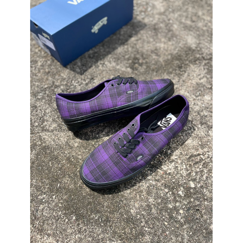 VANS AUTHENTIC REISSUE 44 LX PURPLE PLAID