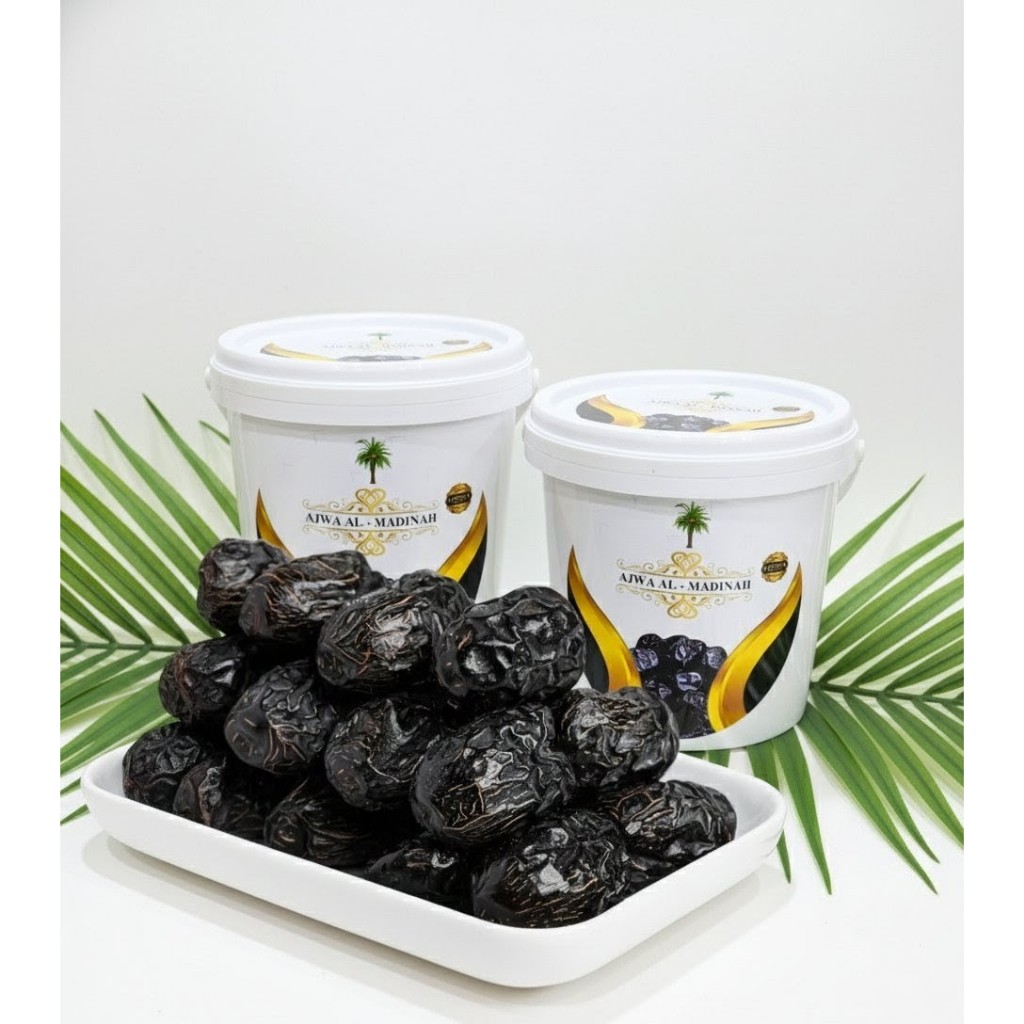 Kurma Ajwa Premium 850 g - Ajwa Al Aliya Madinah Dates