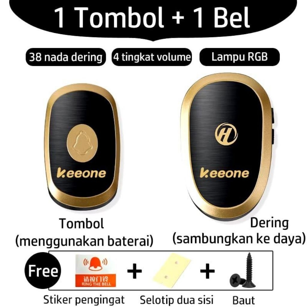 Bel rumah tanpa kabel