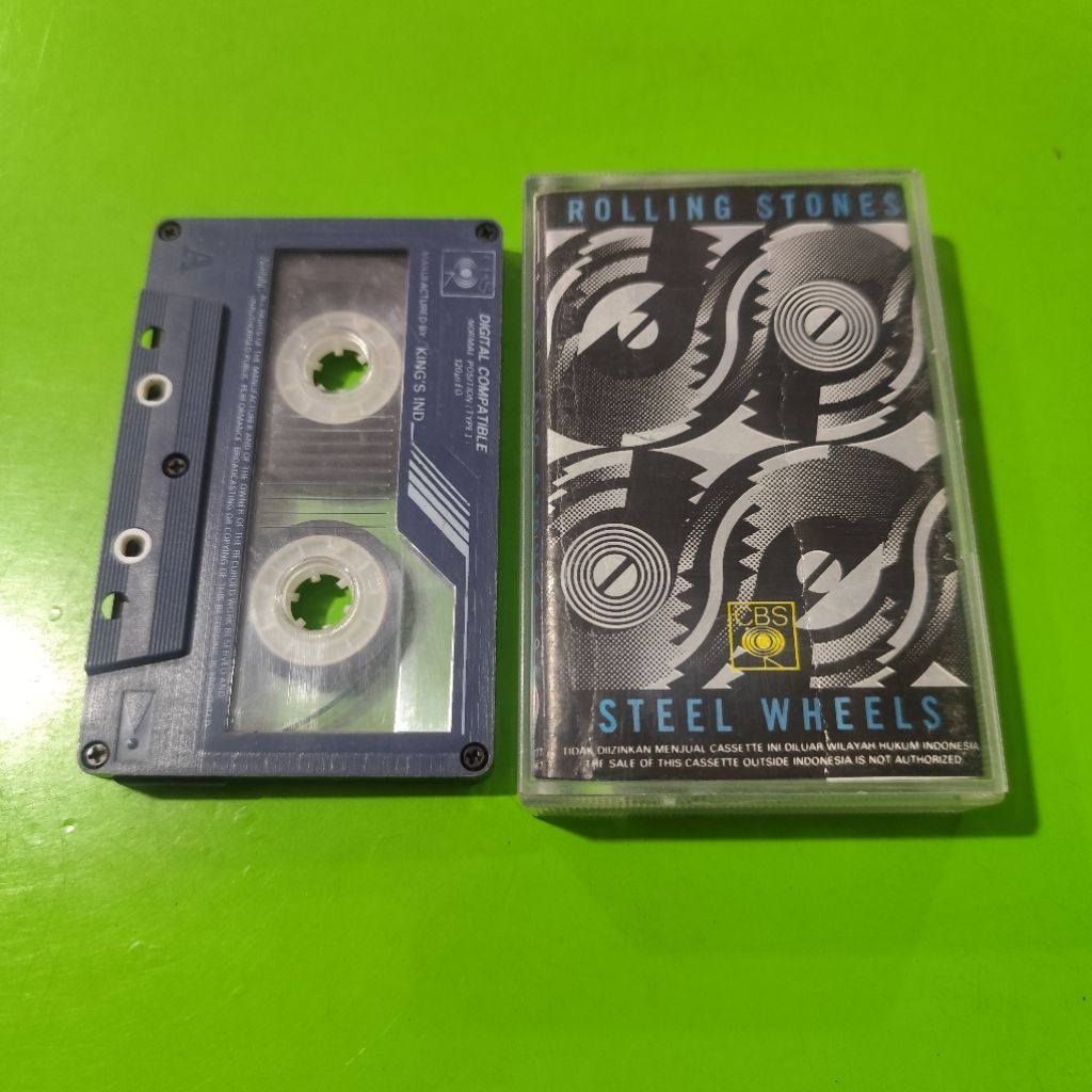 Kaset THE ROLLING STONES Steel Wheels