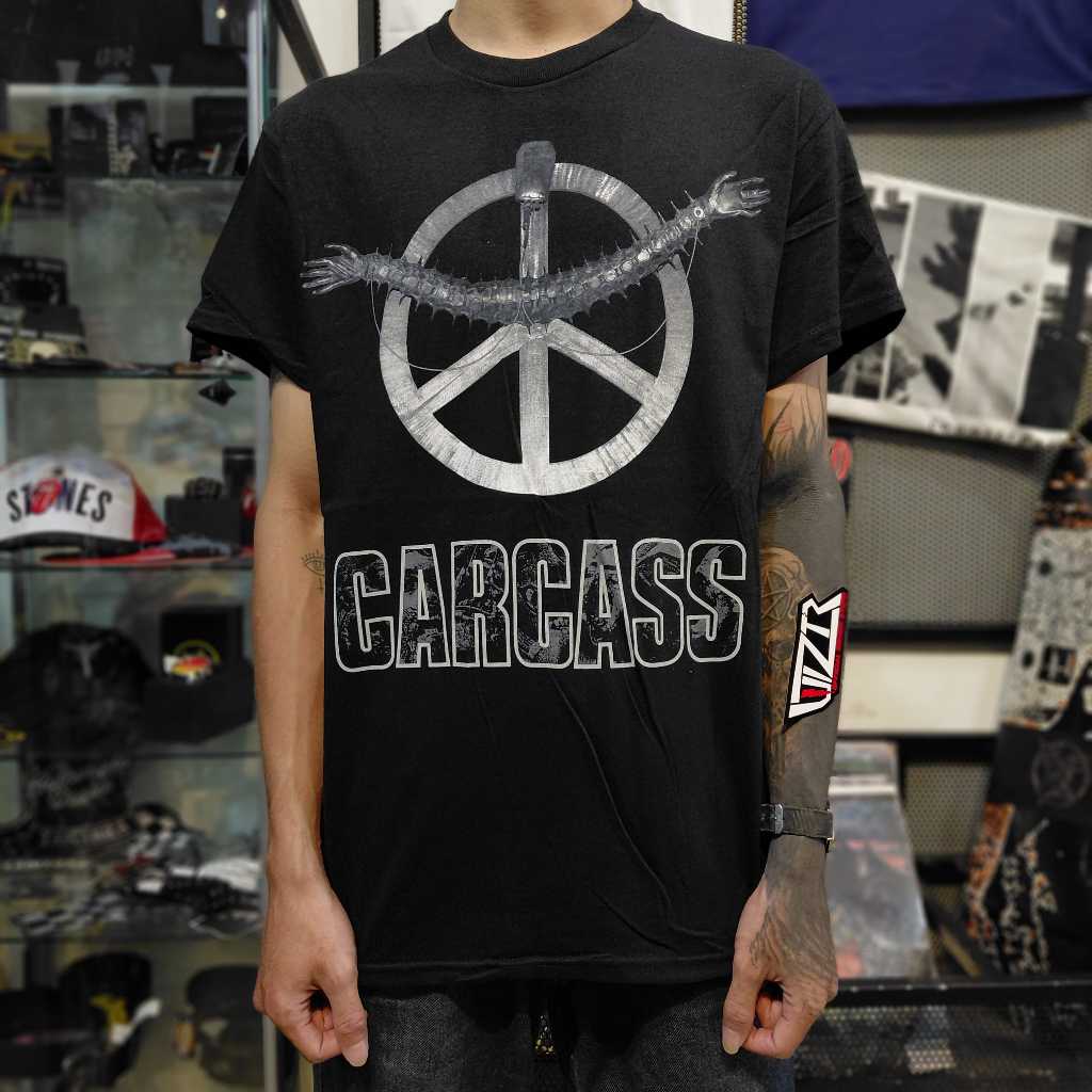 T Shirt Band Official CARCASS - HEARTWORK Original