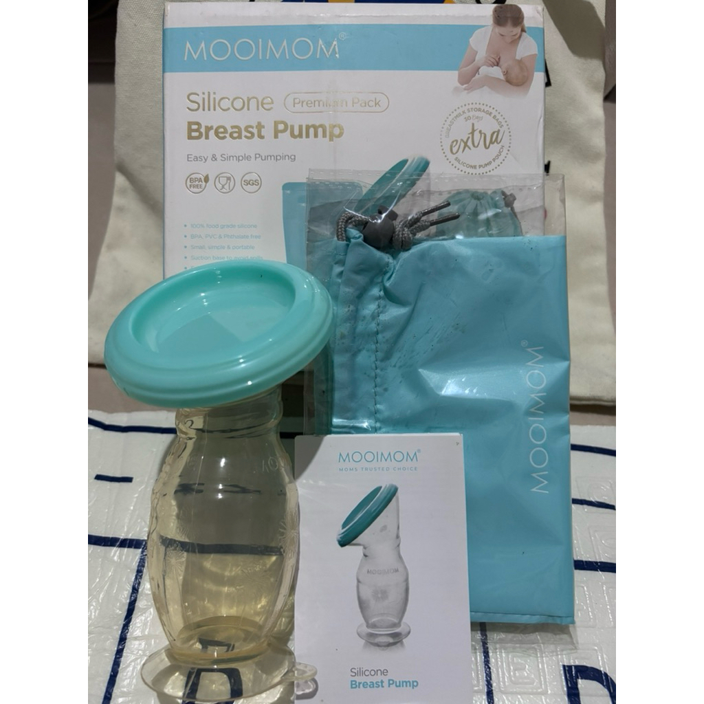 Moimom Silicon Breast Pump (Preloved)
