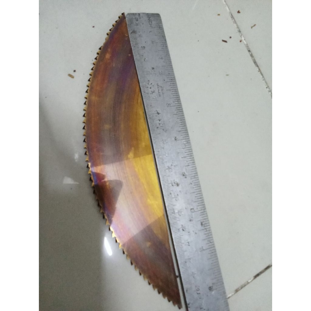 Baja HSS M42 Gold Original JERMAN Lebih Keras Tajam Dari Baja HSS DMo5 Bahan Pisau Dapur Iris Seset 