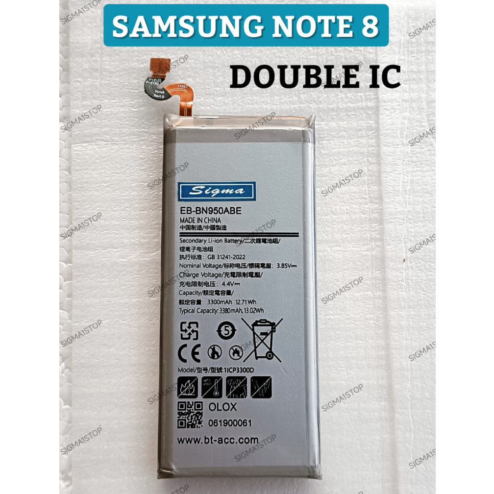 SAMSUNG NOTE 8 EB-BN950ABE DOUBLE IC BATERE BATERAI BATTERY BATRE SAMSUNG
