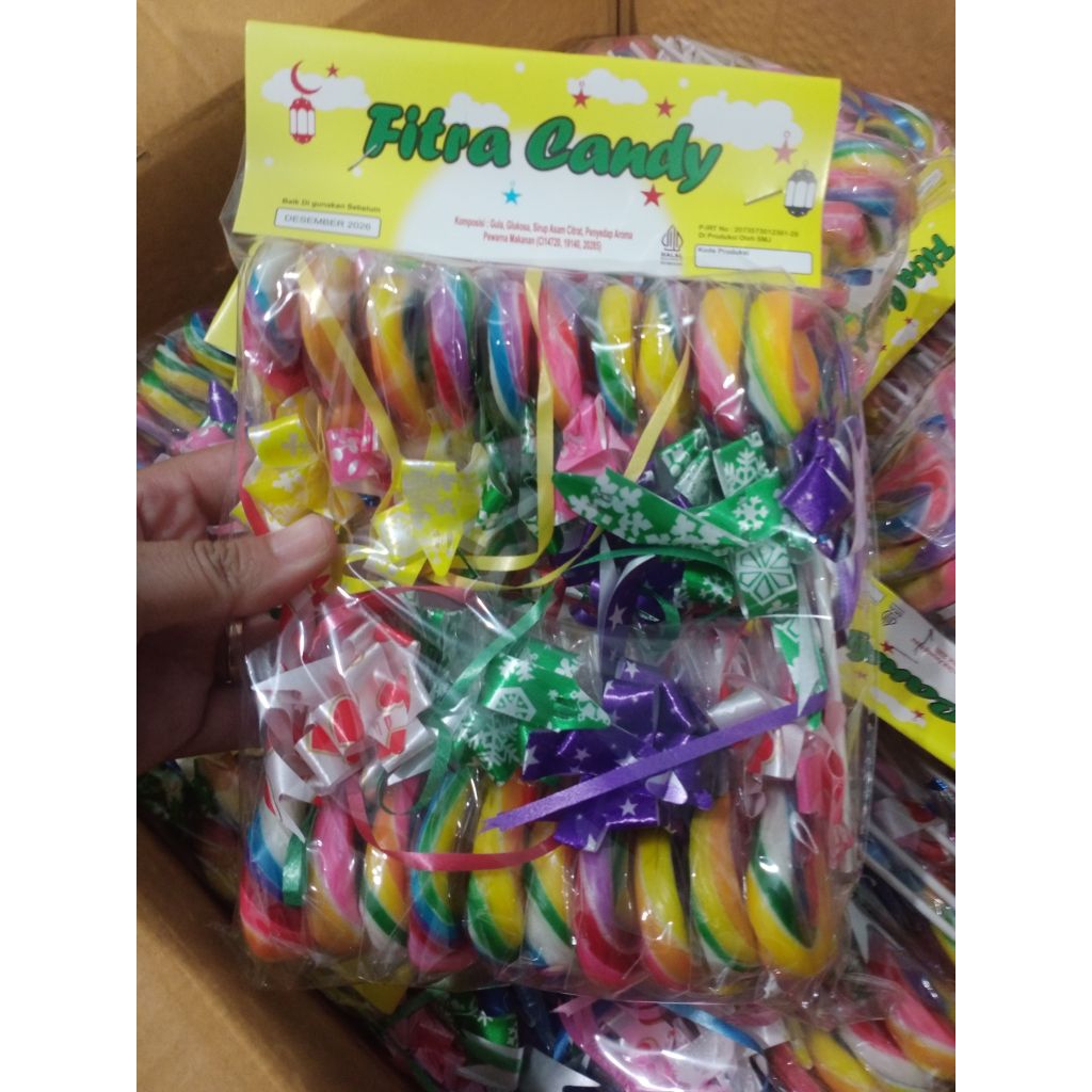 Permen Lollipop Isi 20 - Ukuran Besar, Motif Lucu, Aman untuk Dikonsumsi