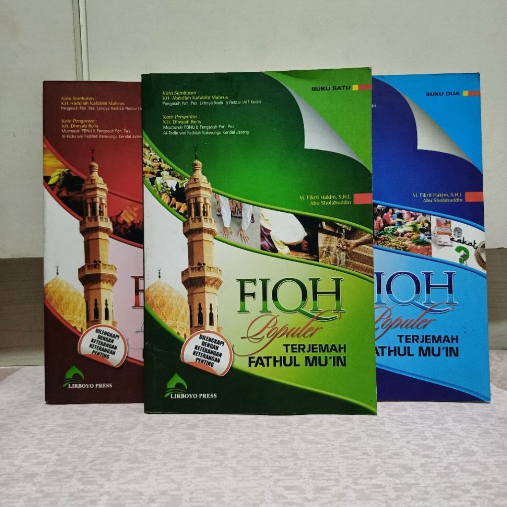 TERJEMAH KITAB FATHUL MUIN 3 BAHASA 3 JILID LENGKAP LIRBOYO PRESS